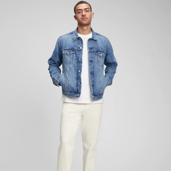 GAP Other - Gap 1969 Icon Denim Jacket Medium Wash Size XL